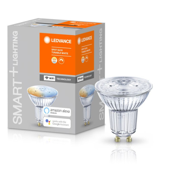 Spuldze LEDVANCE® SMART+ WI-FI 050 (ean5679) dim, GU10, 2700K-6500K, PAR16 Spuldze LEDVANCE® SMART+ WI-FI 050 (ean5679) dim, GU10, 2700K-6500K, PAR16