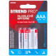 Батарейки Strend Pro, LR03, 4 шт, ААА, блистер
