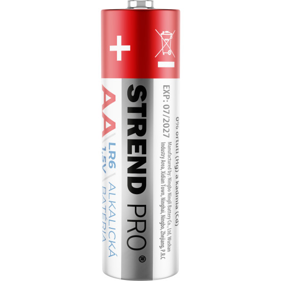 Baterijas Strend Pro, LR6, 20 gab, AA Baterijas Strend Pro, LR6, 20 gab, AA