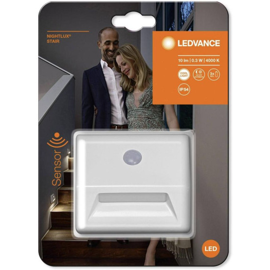 LEDVANCE NIGHTLUX ® Stair White lampa, ar kustības sensoru