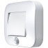 LEDVANCE NIGHTLUX® Hall Balta lampa, ar kustības sensoru, 3xAAA, 84x73x22 mm