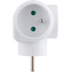 Розетка Strend Pro, белая, 3x 16 А