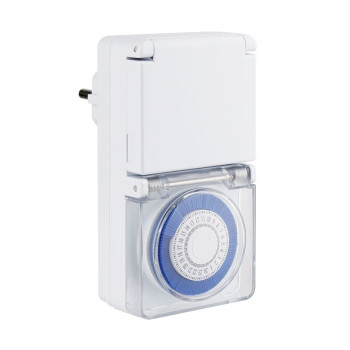 Таймер Strend Pro, механическая розетка с выключателем, 220-240 В, макс. 3500 Вт