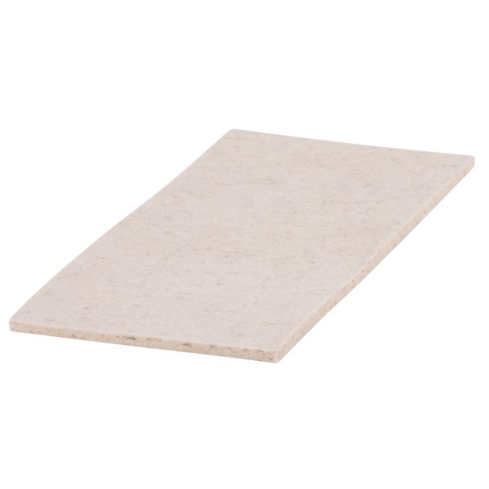 Felt white 270x130x05mm