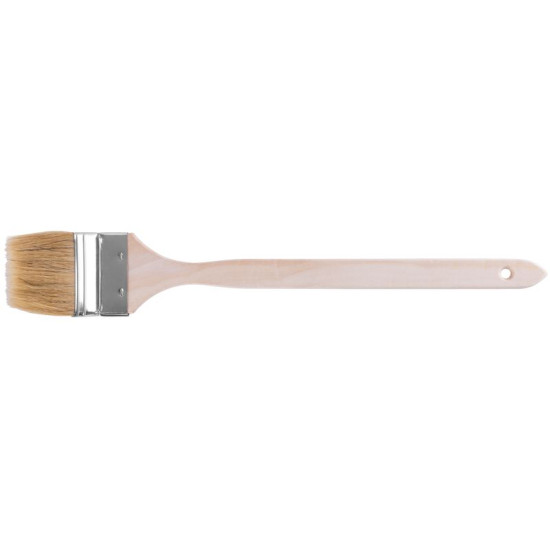 Corner paint brush 80mm / 3,0"  (wooden handle)