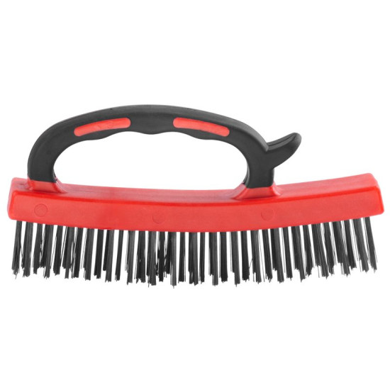 Щетка стальная 160 мм Strend рro, по ржавчине