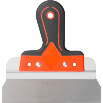 Stainless fasade spatula 200mm Strend Pro, PVC handle