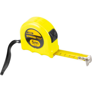 Measuring tape Work Tiger 05,0m, 16mm, ABS, roll-up