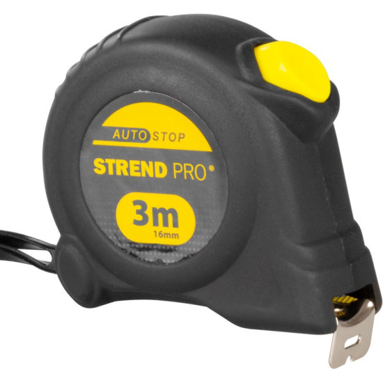 Mērlenta Work Tiger 3,0m, 16mm, PVC Mērlenta Work Tiger 3,0m, 16mm, PVC