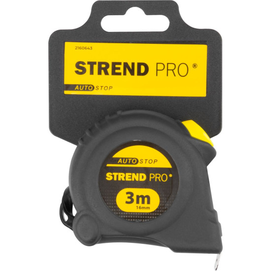 Mērlenta Work Tiger 3,0m, 16mm, PVC Mērlenta Work Tiger 3,0m, 16mm, PVC