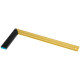 Try square 400mm Strend Pro, Alu, black handle
