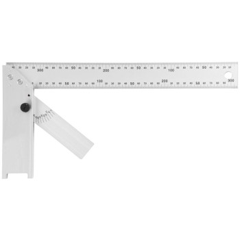 Столярный винкель, угольник,  350 мм Strend рro, угольник, алюминиевый