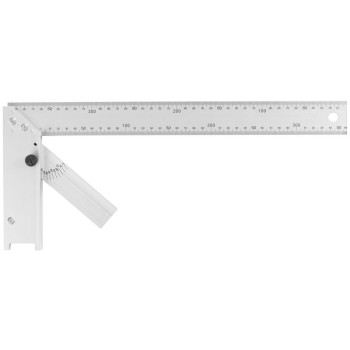 Столярный винкель, угольник, ный Strend Pro 400 мм, угольник, алюминиевый