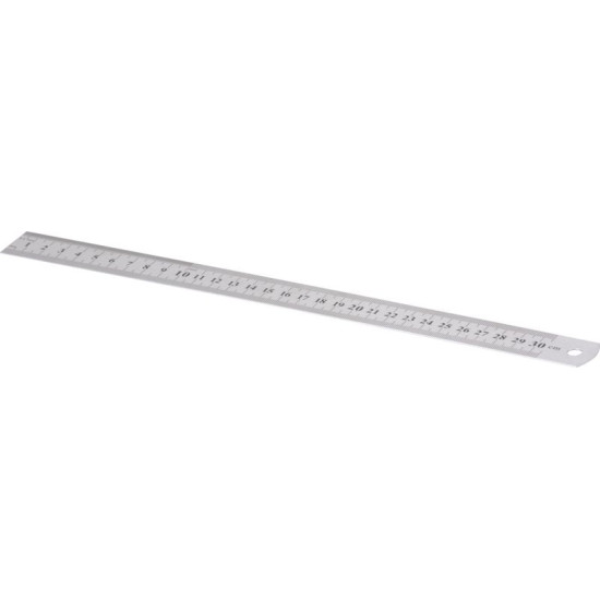 Линейка Strend Pro SSR0030, 0300x260x07 мм, нержавеющая сталь