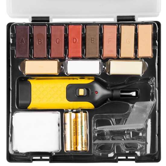 Komplekts Strend Pro F7233, grīdu un koka virsmu remontam, RepairKit