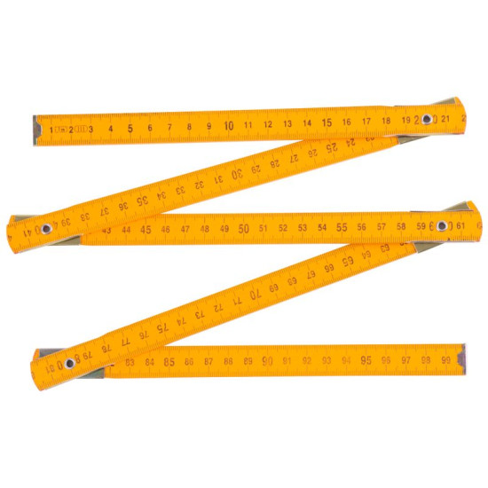 Деревянная складная линейка 1м Strend рro