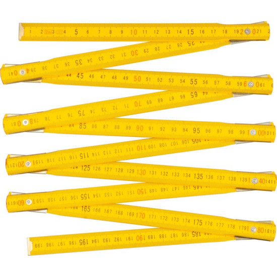 Деревянная  складная линейка 2 м Strend рro