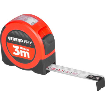Mērlenta Strend Pro Premium RW3016W, 3 m, 16 mm,  ar lodziņu