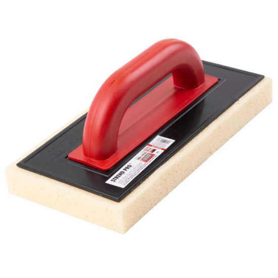 Trowel Strend Pro Premium, 280x140x30 mm, ABS, extra sea sponge, cut