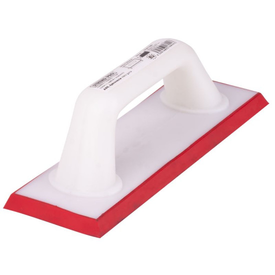 Trowel Strend Pro, 240x93x08 mm, ABS, jointed, micro rubber