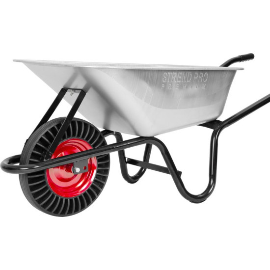 Wheelbarrow Strend Pro Premium Fortis D-1, Zn, wheel SR bantam, 85 lit, max. 160 kg Wheelbarrow Strend Pro Premium Fortis D-1, Zn, wheel SR bantam, 85 lit, max. 160 kg
