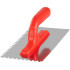 Trowel Strend Pro Premium, REDhand, plastic. handle, 270x130 mm, e6 mm, 0.7 mm, stainless steel
