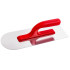 Trowel Strend Pro Premium, REDhand, U-TYPE, plastic. handle, rounded, 320x110 mm, 0.7 mm, stainless steel