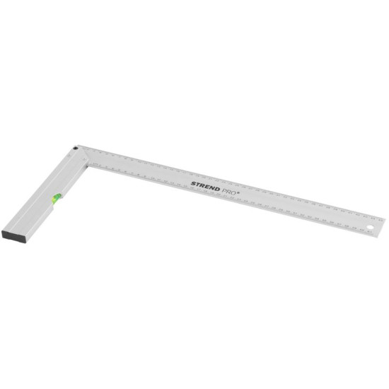 Protractor Strend Pro JYC-70A, 200x455 mm, spirit level
