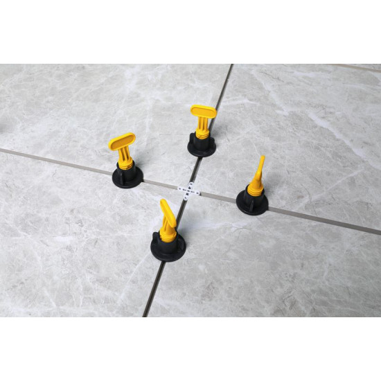 Strend Pro izlīdzināšanas komplekts, 1x atslēga, 50x T veida starplikas