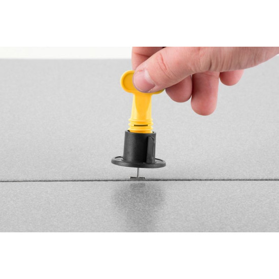 Strend Pro izlīdzināšanas komplekts, 1x atslēga, 50x T veida starplikas