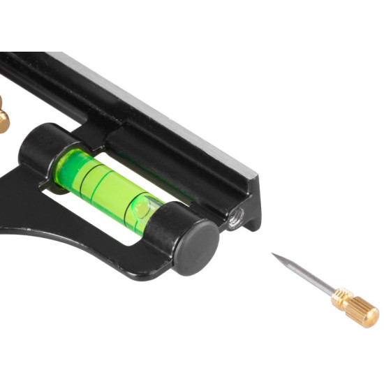 Угольник Strend Pro FSC-13, 300 мм, столярный, с уровнем