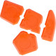 Set of Strend Pro squeegees, for silicone and putty, 4 pcs