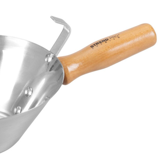 Strend Pro kauss, mūrēts, nerūsējošais tērauds, koka rokturis, 180 mm