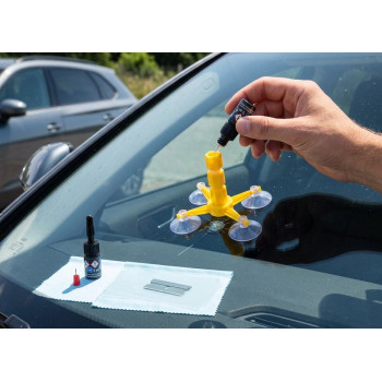 Набор Strend Pro для ремонта лобового стекла, RepairKit, 11 предметов Набор Strend Pro для ремонта лобового стекла, RepairKit, 11 предметов