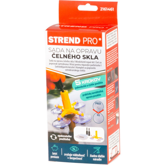 Набор Strend Pro для ремонта лобового стекла, RepairKit, 11 предметов