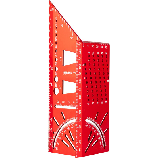 Angle Strend Pro Premium, galdnieka stūrenis, ALU, 150 mm, 30°-45°-60°-90°