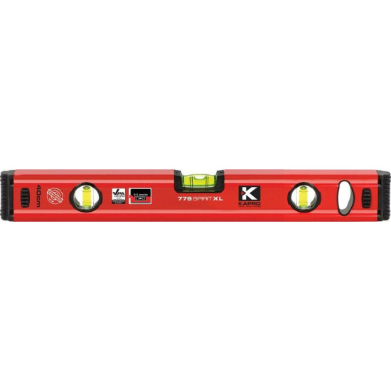 Level KAPRO® 779X-41M Spirit™ XL 400 mm, 3 levels, magnetic Level KAPRO® 779X-41M Spirit™ XL 400 mm, 3 levels, magnetic