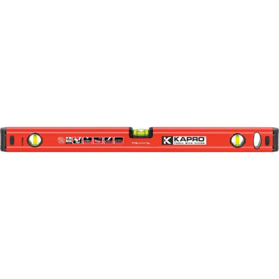 Level KAPRO® 779X-41M Spirit™ XL 600 mm, 3 levels, magnetic Level KAPRO® 779X-41M Spirit™ XL 600 mm, 3 levels, magnetic