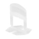 Tile spacer Strend Pro LS230T, under tile, 1 mm, pack. 300 pcs, transparent plastic