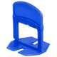Tile spacer Strend Pro LS230T, under tile, 2 mm, pack. 300 pcs, blue plastic