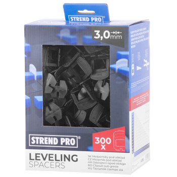 Основа для укладки плитки Strend рro LS230T,  3мм, упак. 300 шт, черный пластик