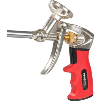 Gun Strend Pro JWF-F101A, Alu, Cr, 190 mm, for mounting PUR foam Gun Strend Pro JWF-F101A, Alu, Cr, 190 mm, for mounting PUR foam