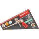 Gun Strend Pro JWF-F101A, Alu, Cr, 190 mm, for mounting PUR foam Gun Strend Pro JWF-F101A, Alu, Cr, 190 mm, for mounting PUR foam