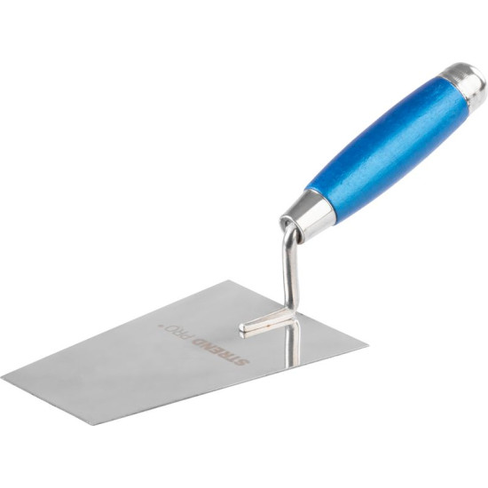 Apmetēja ķelle, nerusējošais tērauds, 160mm Strend Pro, koka rokturis