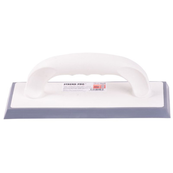 Терка штукатурная Strend рro рremium, 240x90 мм, 10 мм резина, раствор, эпоксидная смола