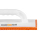 Trowel with sponge 280x140x10mm Strend Pro, PVC handle, orange sponge