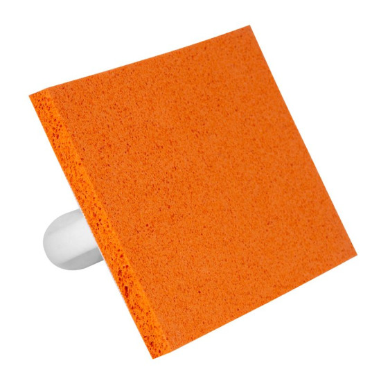 Trowel with sponge 280x140x10mm Strend Pro, PVC handle, orange sponge
