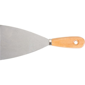 Putty knives 090mm Strend Pro, steel, wooden handle