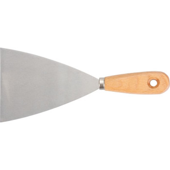 Putty knives 100mm Strend Pro, steel, wooden handle
