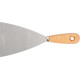 Putty knives 100mm Strend Pro, steel, wooden handle